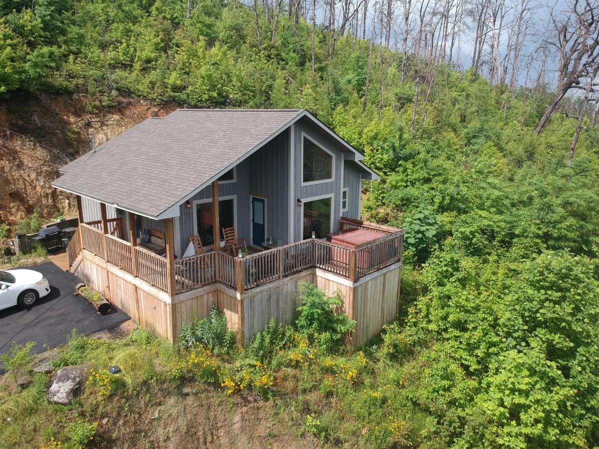 Love Nest Chalet Villa Gatlinburg Exterior foto